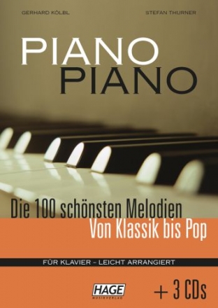 Piano Piano (leicht) (+3CD's) fr Klavier Neuausgabe 2019