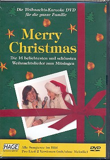 Merry Christmas Karaoke-DVD Die 16 beliebtesten und schnsten Weihnachtslieder zum Mitsingen