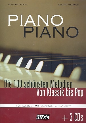 Piano Piano Band 1 mittelschwer (+3 CD's) fr Klavier