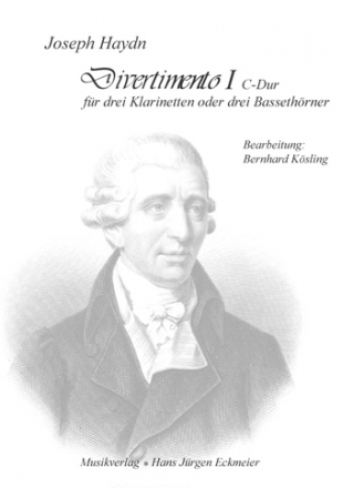 Divertimento C-Dur Nr.1  fr 3 Klarinetten (3 Bassetthrner) Partitur und Stimmen