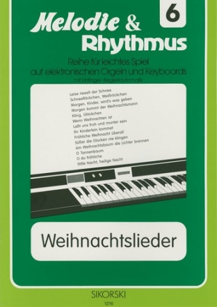 Weihnachtslieder fr E-Orgel (Keyboard)