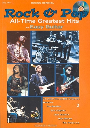 Rock and Pop (+CD) Band 2 All-time greatest hits for easy guitar