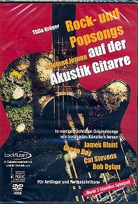 Rock- und Popsongs spielend lernen auf der Akustik-Gitarre DVD