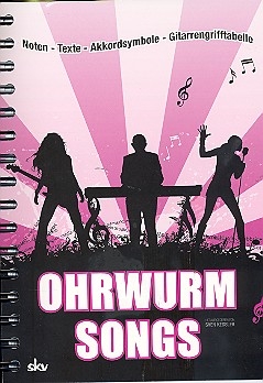 Ohrwurm-Songs Noten/Texte/Akkorde Songbook, Ringbindung