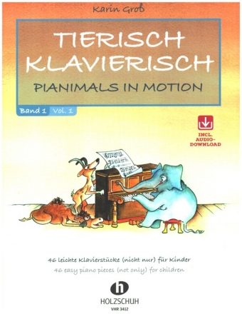 Tierisch Klavierisch Band 1 (+Online Audio) fr Klavier