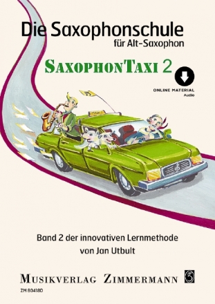 Saxophontaxi Band 2 (+Online Audio) fr Altsaxophon