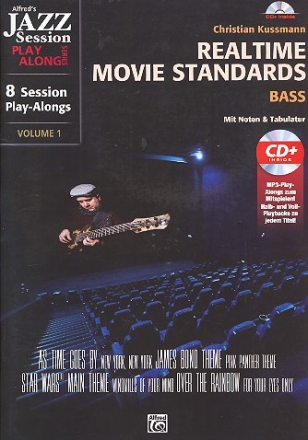 Realtime Movie Standards (+CD): for bass guitar