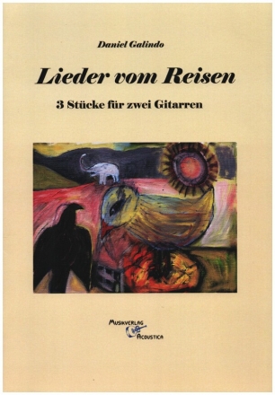 Lieder vom Reisen fr 2 Gitarren Spielpartitur