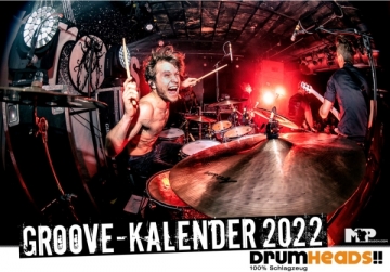 Drumheads Groove Kalender 2022 Wochenkalender 15 x 21 cm