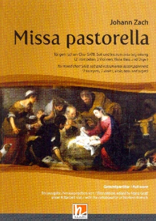 Missa pastorella fr Soli, gem Chor und Instrumente Partitur