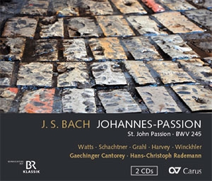 Johannespassion BWV245 fr Soli, gem Chor und Orchester 2 CD's