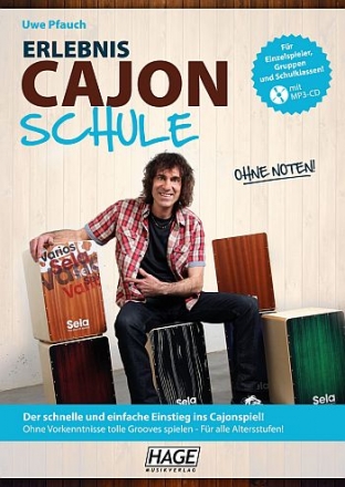 Erlebnis Cajon (+MP3-CD) Schule ohne Noten