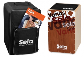 Varios Bundle (Cajon, Rucksack, Pad, Schule)  Sela