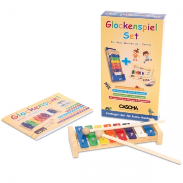 Glockenspiel Set (inkl. Glockenspiel und Schule + CD)