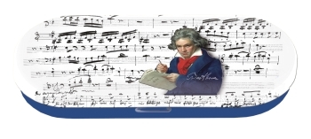 Brillenetui Metall Beethoven 16 x 2,8 x 6,6 cm