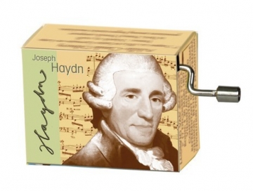 Spieluhr Serenade Motiv Franz Joseph Haydn mit Holz-Resonanzboden