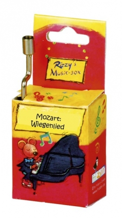 Spieluhr Wiegenlied (Mozart) Music-Box Spieluhr in Motivschachtel