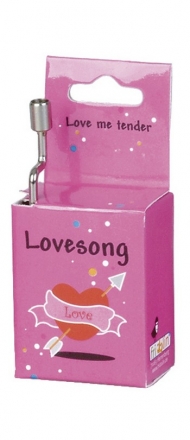 Spieluhr Lovesong Love me tender Music-Box Spieluhr in Motivschachtel