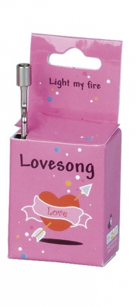 Spieluhr Lovesong  Light my fire Music-Box Spieluhr in Motivschachtel