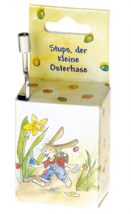 Spieluhr Zuckowski Stups, der kleine Osterhase Music-Box Spieluhr in Motivschachtel