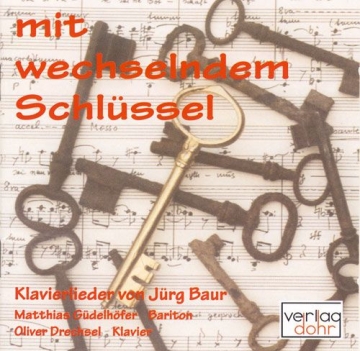 Mit wechselndem Schlssel fr Bariton solo CD