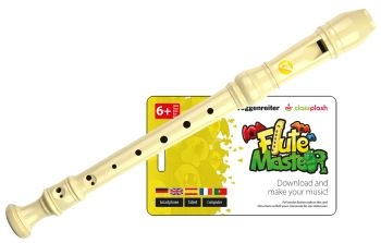 Flute Master Set  App + Sopranblockflte deutsche Griffweise