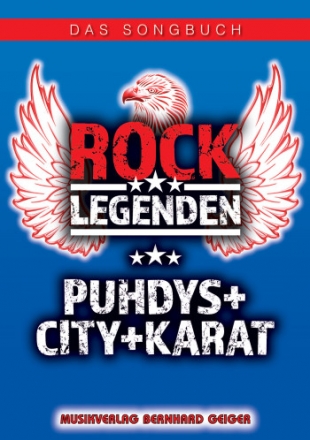 Rock Legenden (Puhdys - City - Karat): fr Klavier (mit Text und Akkorden)