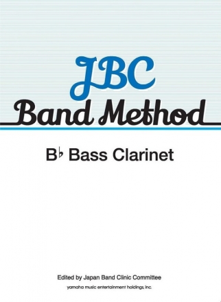 JBC Band Method Bb Bass Clarinet Concert Band Einzelstimme