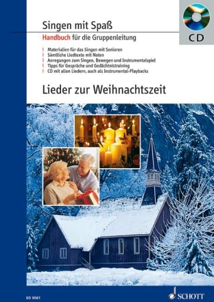 Lieder zur Weihnachtszeit (+CD) fr Gesang Handbuch fr die Gruppenleitung