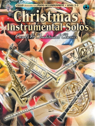 Christmas Instrumental solos Level 2-3 (+CD) for cello and piano