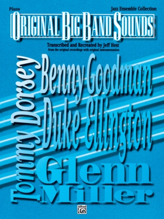 Original Big band sounds: for Jazz ensemble,  piano