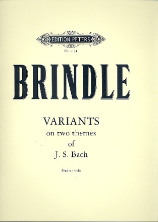 Variants on 2 Themes of J.S.Bach for guitar