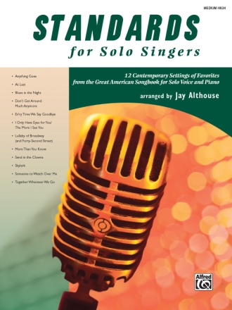 Standards for Solo Singers for medium high voice and piano