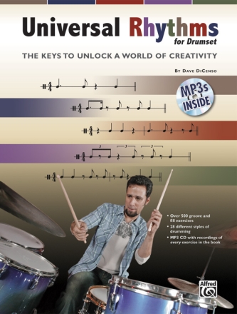 Universal Rhythms (+MP3) for drumset