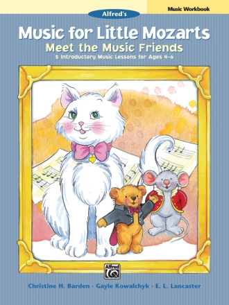 Music for little Mozarts - Meet the Music Friends (+CD) Music Workbook