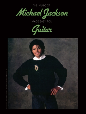 Michael Jackson: for easy guitar songbook melody line, lyrics, chords