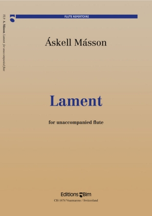 Lament for unaccompanied flute