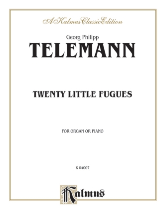 20 little Fugues for organ (piano)