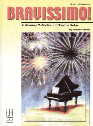 Bravissimo vol.1 for piano (with optional teacher accompaniments)