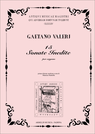 15 Sonate inedite per organo