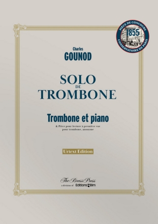 Solo de trombone pour trombone et piano