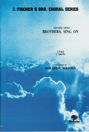 Brothers, Sing On for male chorus a cappella vocal score (en)