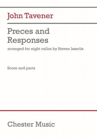 Preces and Responses for 8 cellos score and parts