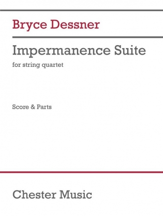 Dessner, Impermanence for string quartet score and parts