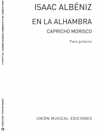 Isaac Albniz, En La Alhambra (fortea) Guitar Gitarre Buch