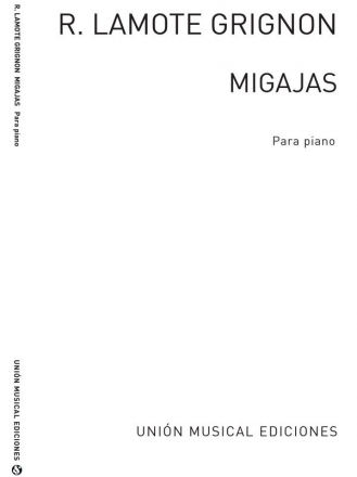 Ricardo Lamote De Grignon, Migajas Coleccion Klavier Buch