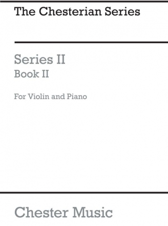 Chesterian Series Of Graded Violin Music Series 2 Book 3 Violin Instrumental Tutor