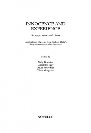 Innocence and Experience for 2-part choir and piano vocal score