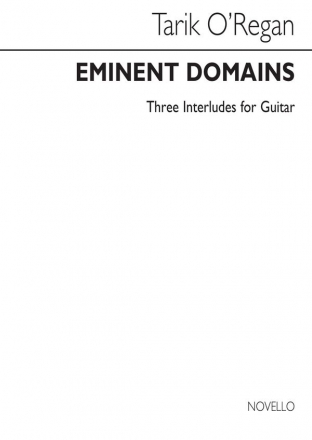 Tarik O'Regan, Eminent Domains Gitarre Buch