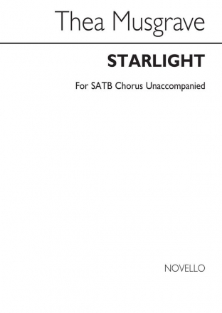 Henry Wadsworth Longfellow_Thea Musgrave, Starlight SATB Chorpartitur